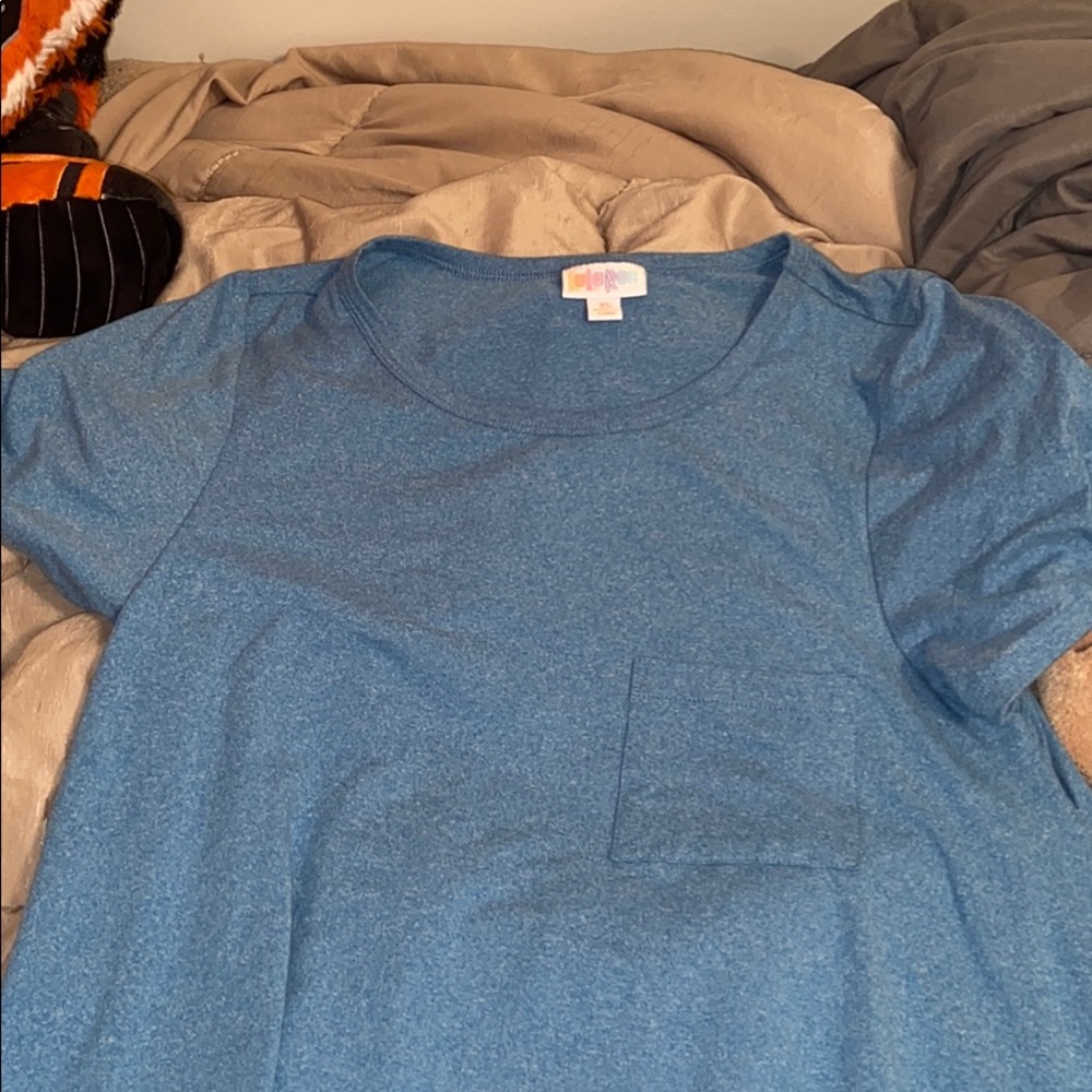 NWOT Lularoe Blue Carly Dress